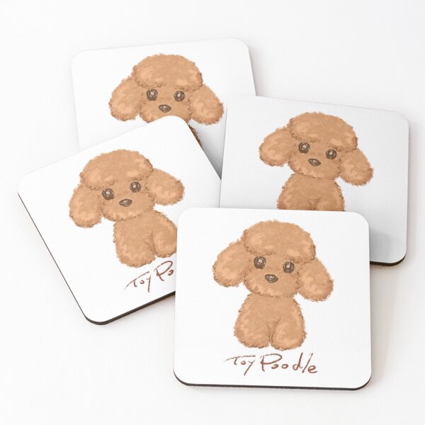 Item preview, Simple sketch of a toy poodle designed and sold by Toru Sanogawa.
