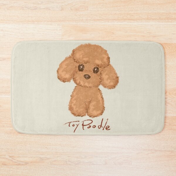 Item preview, Simple sketch of a toy poodle designed and sold by Toru Sanogawa.