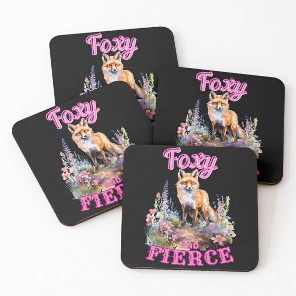 Item preview, Foxy And Fierce. cool fox designed and sold by FoxVibes.