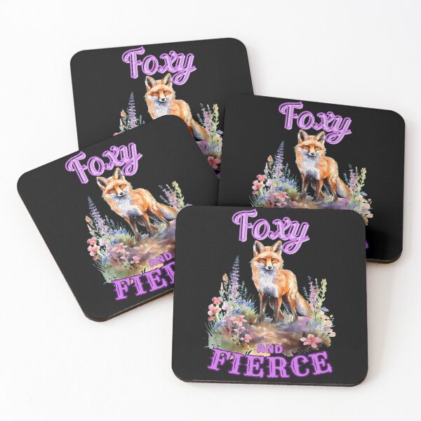 Item preview, Foxy And Fierce. realistic fox designed and sold by FoxVibes.