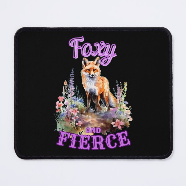 Item preview, Foxy And Fierce. realistic fox designed and sold by FoxVibes.