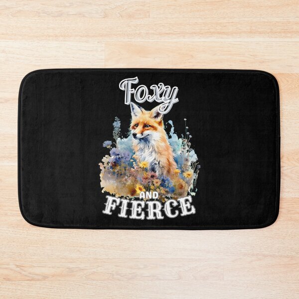 Item preview, Foxy And Fierce. fox quote designed and sold by FoxVibes.