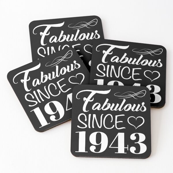 Item preview, Fabulous Since 1943 designed and sold by thepixelgarden.