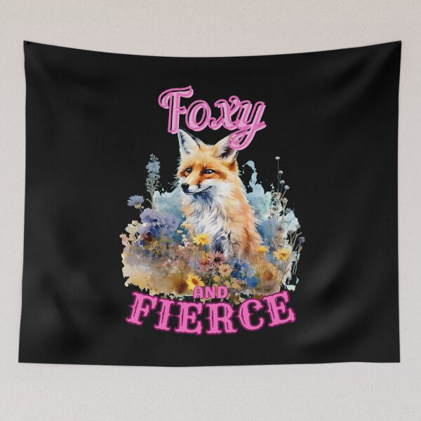 Item preview, Foxy And Fierce. fox foxes designed and sold by FoxVibes.