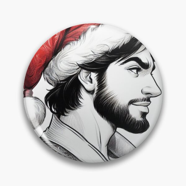 Artikelvorschau, Aladdin Fan Art mit Weihnachtsmütze als Weihnachtsmann Aladdin | Niedlicher Aladdin-Weihnachtsmann. Heiße Aladdin-Christnas-Fan-Kunst entworfen und verkauft von FestivePalette.