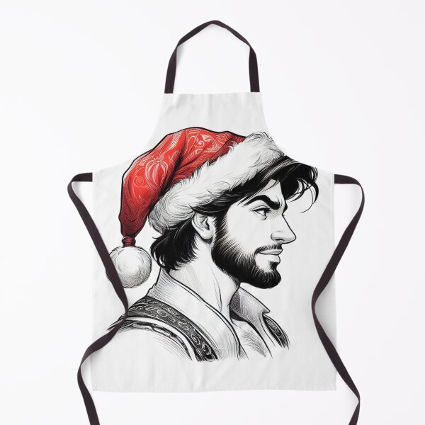 Item preview, Aladdin Fan Art with Santa hat as Santa Claus Aladdin | Cute Aladdin Santa Claus Hot Aladdin Christnas Fan Art designed and sold by FestivePalette.
