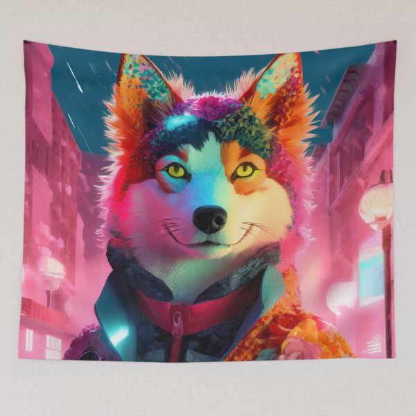 Item preview, Furry Dog 1 designed and sold by 3dvirtualand.