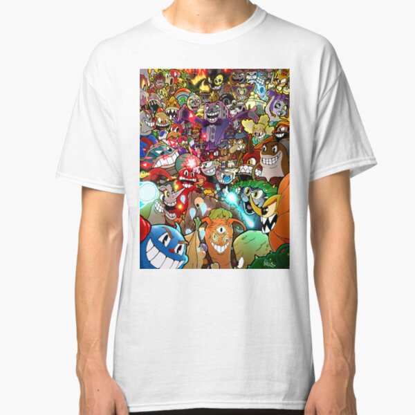 cuphead t shirt