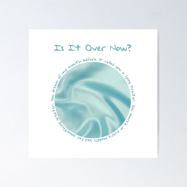 Item preview, taylor swift | 1989 | is it over now? designed and sold by estheticalrh.