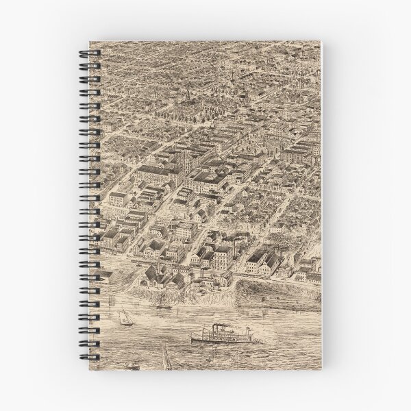 Item preview, Vintage Map of Quincy MA (1888) designed and sold by BravuraMedia.
