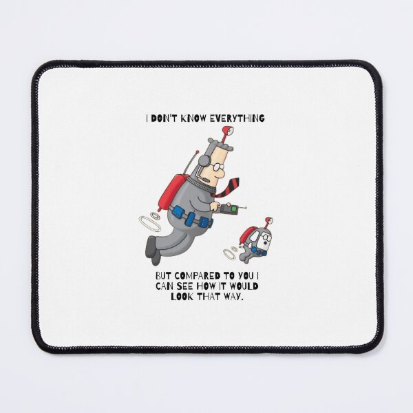 Item preview, Dilbert I Don't Know Everything Classic designed and sold by Hamtaissm.