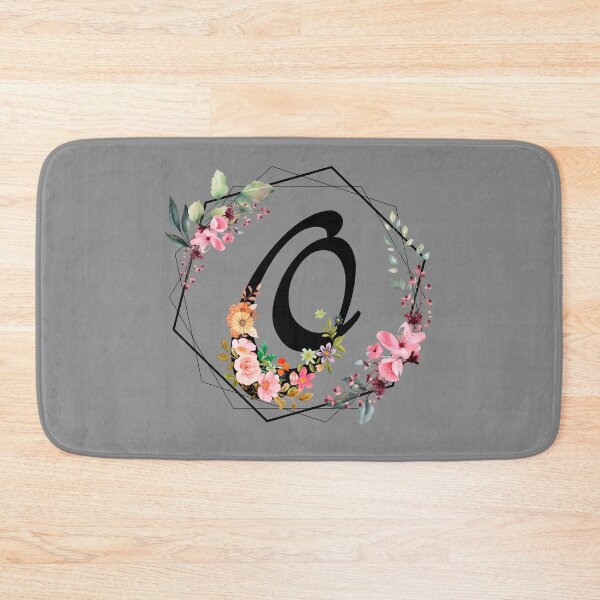 Item preview, Letter O monogram flowers designed and sold by OmikronStore.