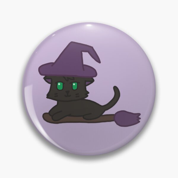 Item preview, Witch Cat designed and sold by artsy-starry.