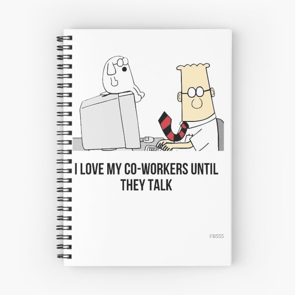 Item preview, Dilbert I love my co-workers until they talk designed and sold by Hamtaissm.