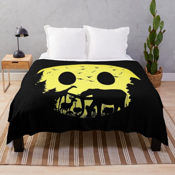 Item preview, The wild smiles to the giraffe, elephant, ostrich, deer, lion and rhinoceros designed and sold by momoworlddesign.