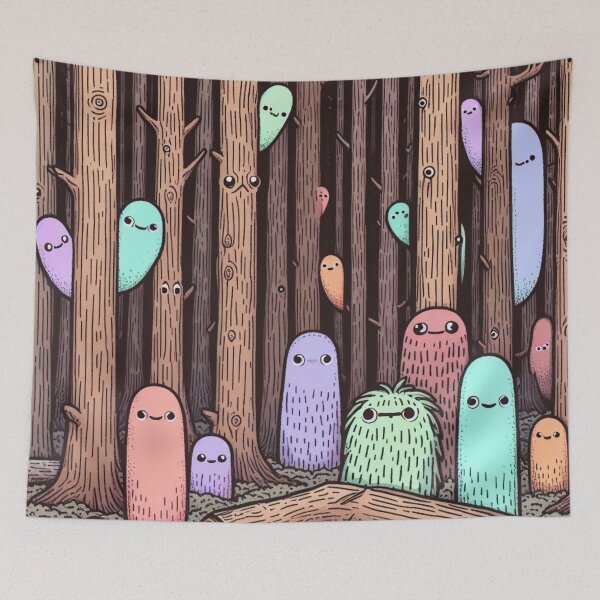 Item preview, Spooky Ooky Woods designed and sold by cloudhiker.