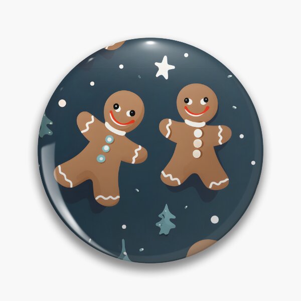 Artikelvorschau, Weihnachtsdekoration 1 Lebkuchenmänner entworfen und verkauft von DigitalPatternx.