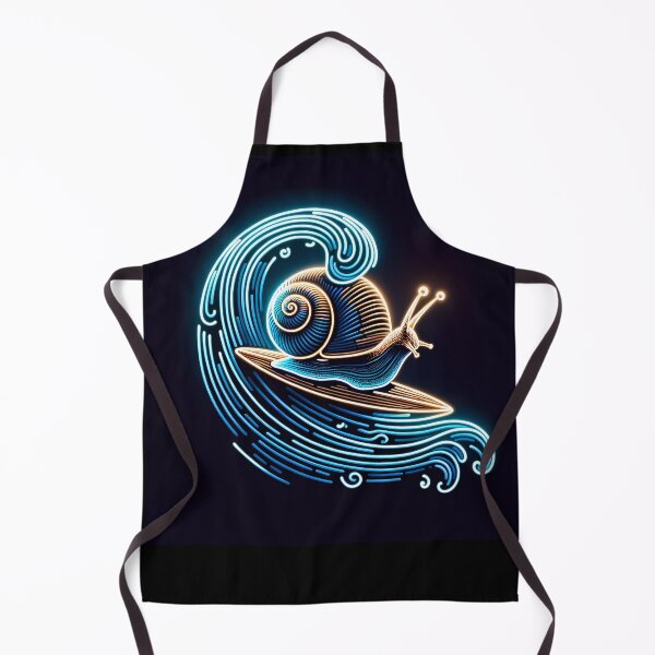 Item preview, Lightart Surfing Snail designed and sold by arwhite19.