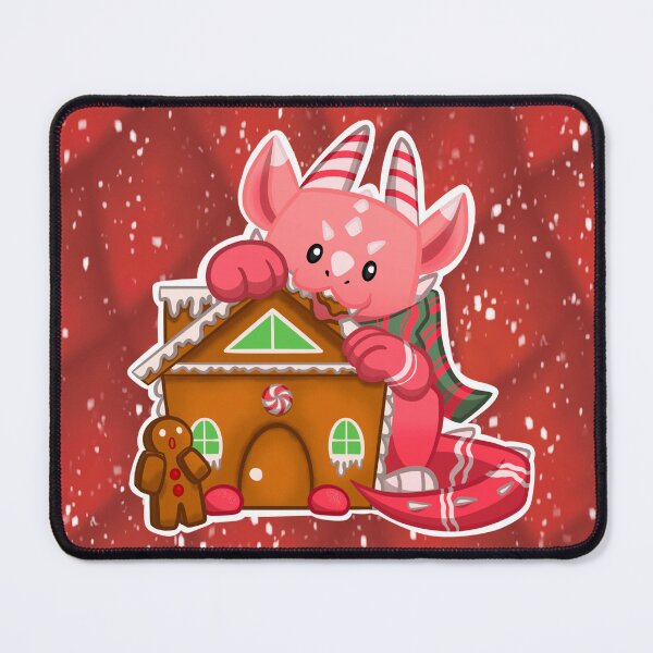 Item preview, Gingerbread eating dragon  designed and sold by Maythedragonlord .