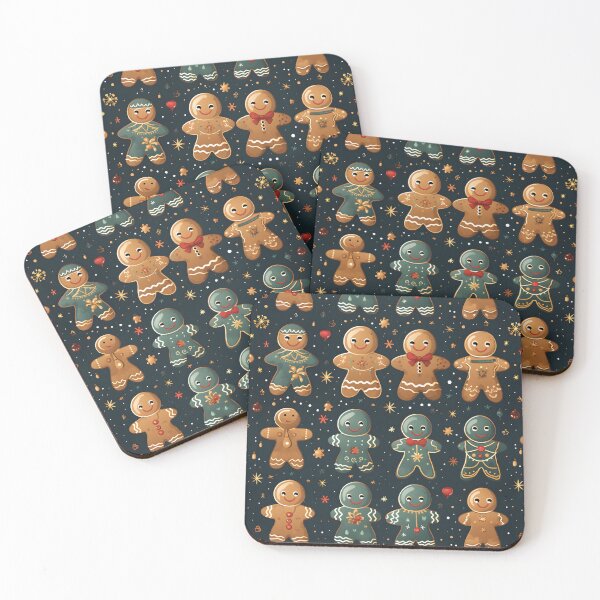 Item preview, Decoración navideña 1 Hombres de jengibre designed and sold by DigitalPatternx.
