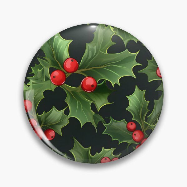 Item preview, Christmas Decor 1 Holly designed and sold by DigitalPatternx.