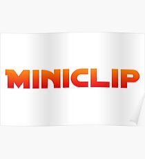 MINICLIP Logo Poster