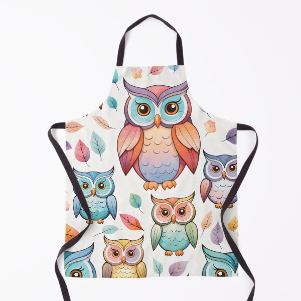 Item preview, Cute owl pattern designed and sold by Newrealis.