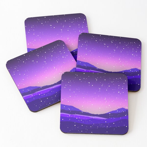 Item preview, Snowy Hills Sunset designed and sold by BeJolley.
