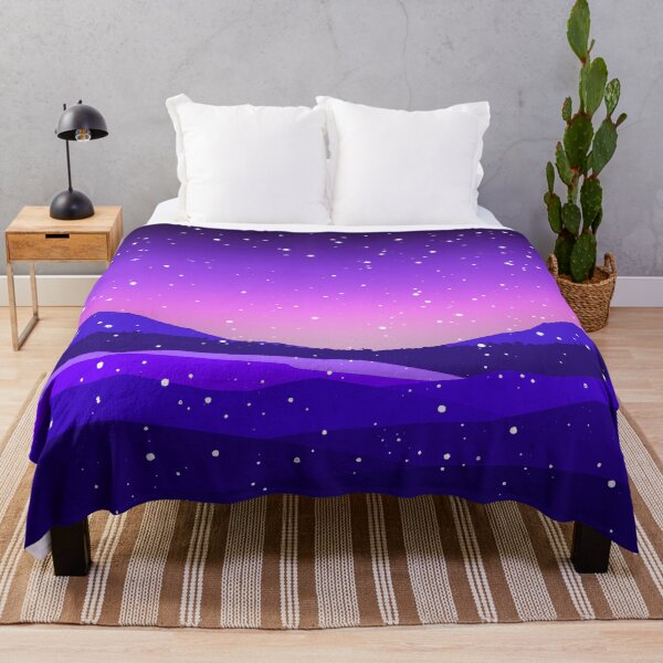 Item preview, Snowy Hills Sunset designed and sold by BeJolley.