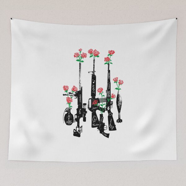Item preview, Make Peace Not War designed and sold by Quilimo Studio.