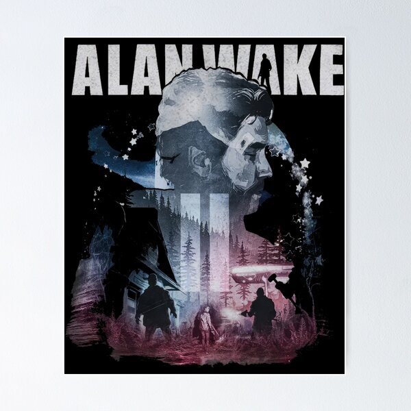 Alan Wake Poster for Sale by walterteep