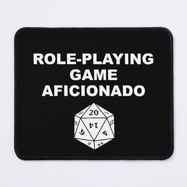 Item preview, Role-Playing Game Aficionado - D20 designed and sold by ZepoPublishing.