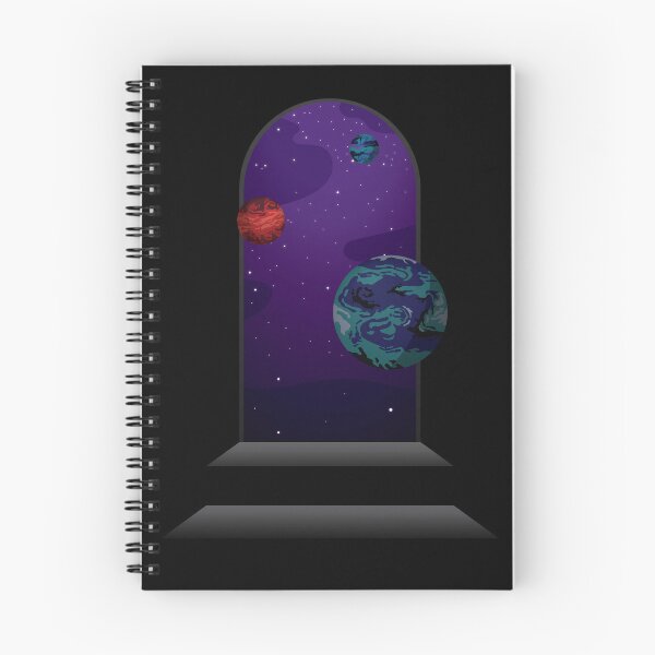 Artikelvorschau, Die Tür zum Kosmos - Illustration entworfen und verkauft von itsgoodjunk.