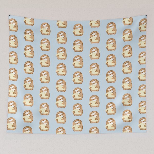 Item preview, Cute Dim Sum Dumpling Sloth  designed and sold by theslothinme.