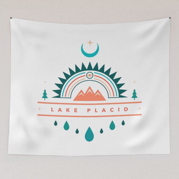Item preview, LAKE PLACID boho rainbow moon designed and sold by LeapDaze.