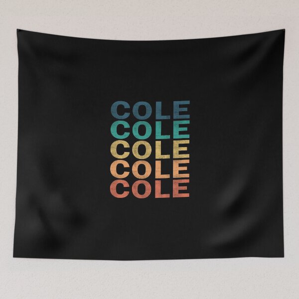 Item preview, Cole Name - Cole Vintage Retro Proud Name designed and sold by LeonorBialasz.