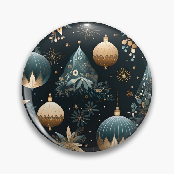 Item preview, Blue & Gold Christmas Wrapping designed and sold by LuminousMindab.