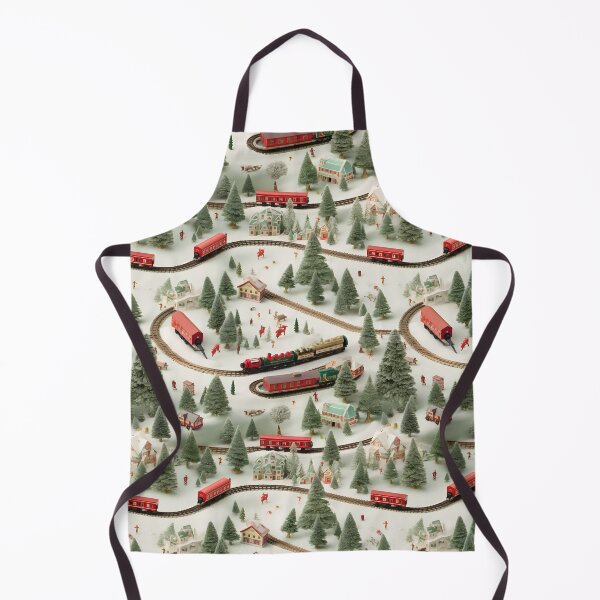 Item preview, Christmas Decor 1 Model Trains designed and sold by DigitalPatternx.