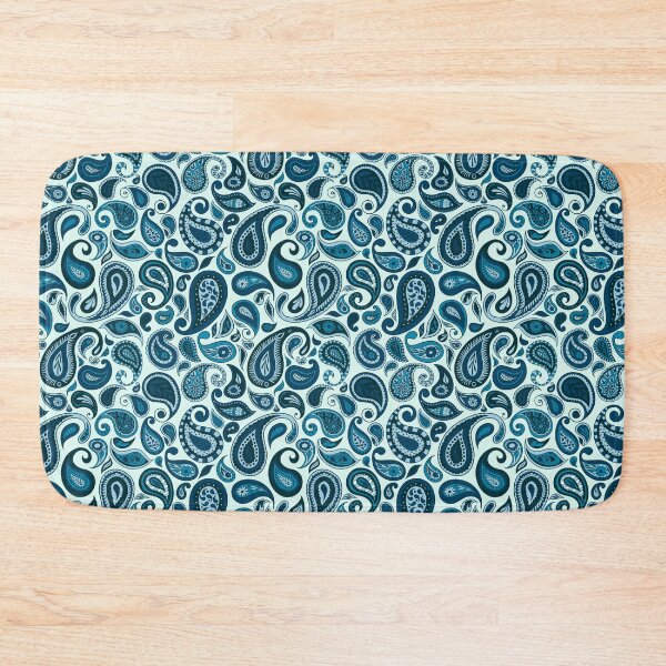 Item preview, Blue Hues Paisley Surface Design: T-Shirts, Dresses, Home Décor and More | 6 Colour Options Available designed and sold by SemDesigns1.
