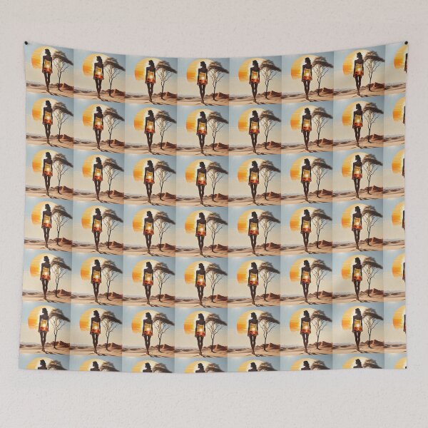 Item preview, safari desert girl design designed and sold by RevolveData.