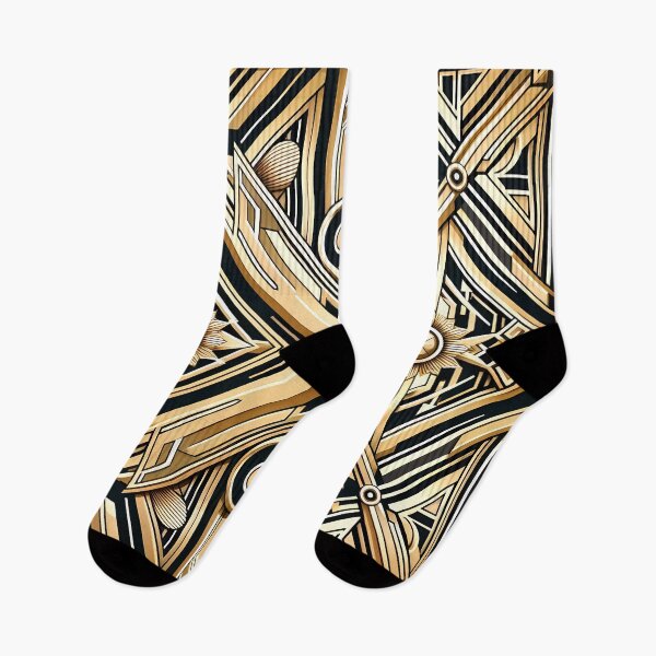 Item preview, Golden Art Deco "X" designed and sold by NeatSplash.