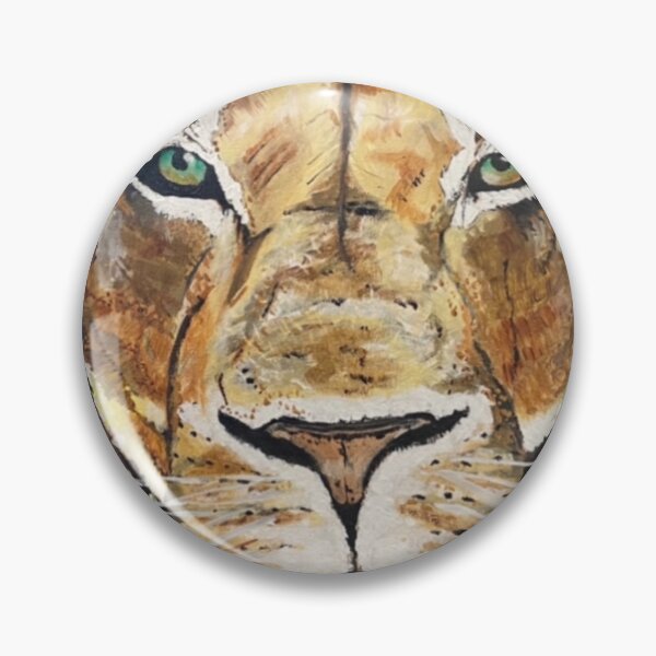 Item preview, Acrylic painting of a lion designed and sold by AngelArtStudios.