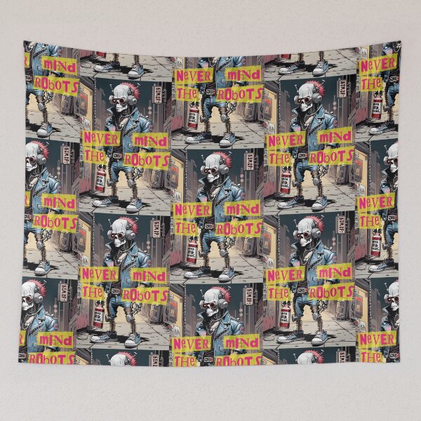 Item preview, Punk Robot II designed and sold by chilangopride.
