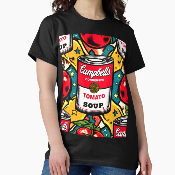 Item preview, Campbell's Tomato Soup Pop Art designed and sold by ArtFactoryAI.