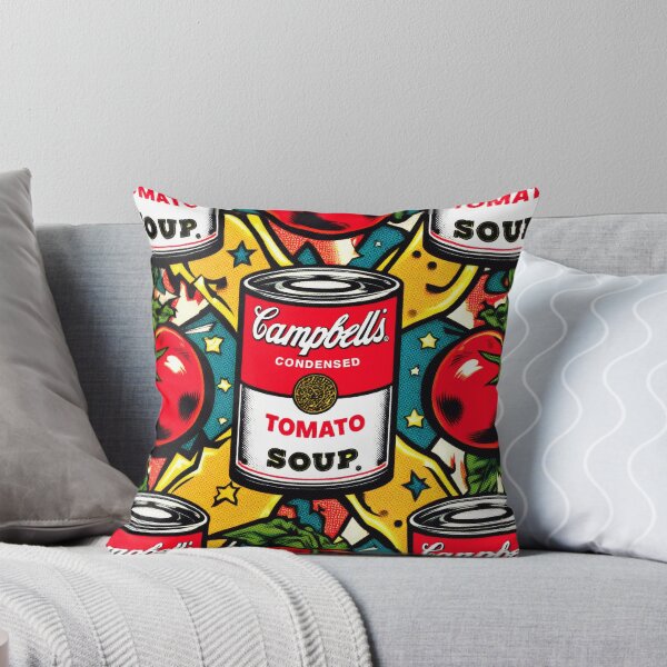 Item preview, Campbell's Tomato Soup Pop Art designed and sold by ArtFactoryAI.