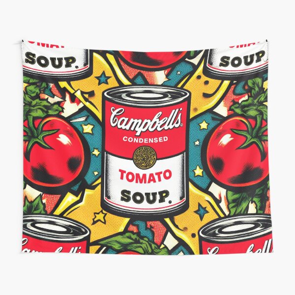 Campbells Soup Tapestries for Sale | Redbubble