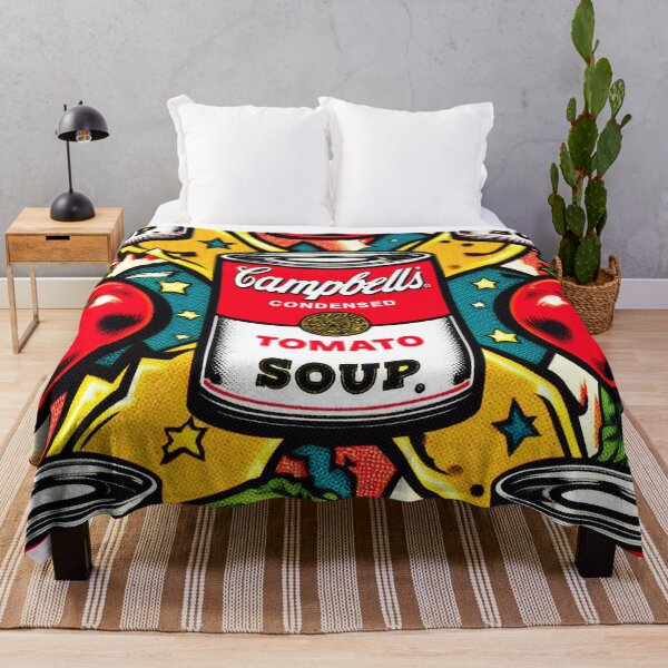 Item preview, Campbell's Tomato Soup Pop Art designed and sold by ArtFactoryAI.