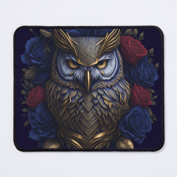 Item preview, Gothic Gold Owl designed and sold by YellowAuraD.