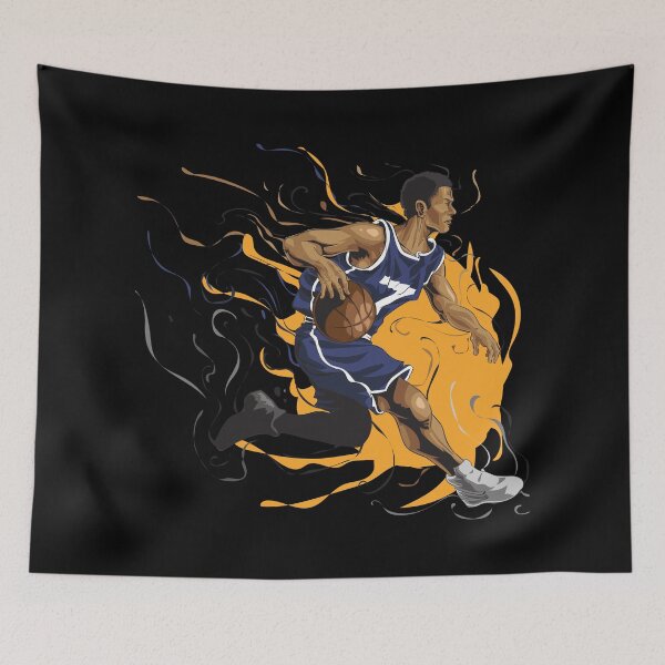 Item preview, basket ball player designed and sold by itswallcraft.