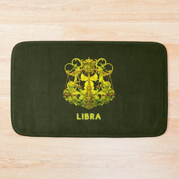 Item preview, Libra Zodiac- Horescope/SunSign Theme  on  khaki blueback ground designed and sold by CosmicNook1.